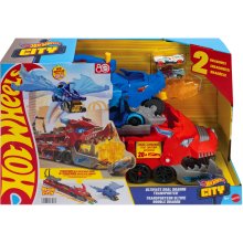                             Hot Wheels City Ultimátní dračí tahač, 2 angličáky                        