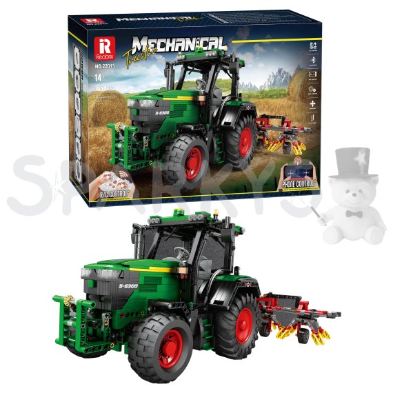 R/C Stavebnice Traktor S-6300 - 1664 Dílků                    