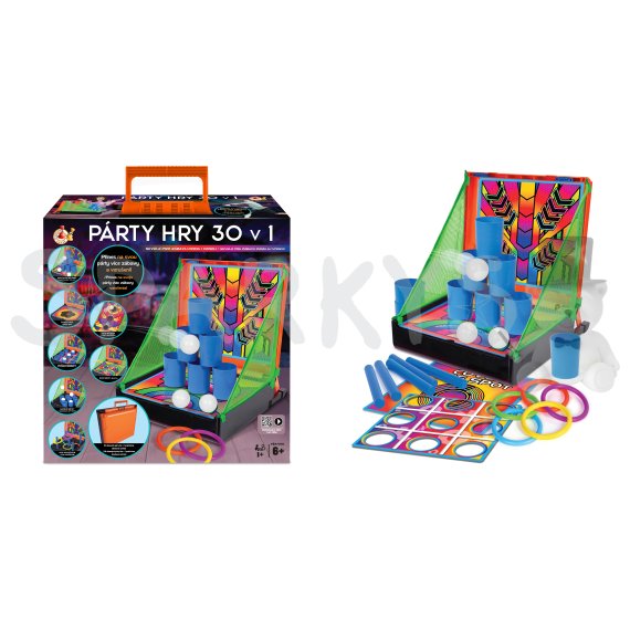 STUDO GAMES - Společenské Party hry 30 v 1                    