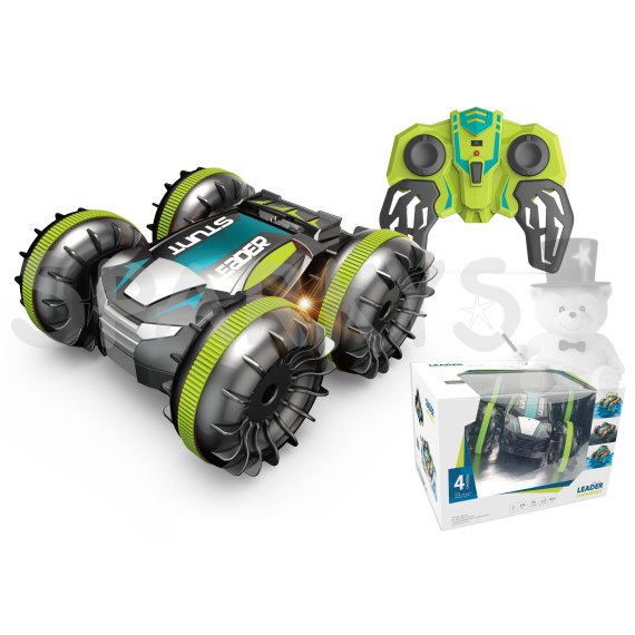R/C 1:18 Obojživelné auto - zelené                    