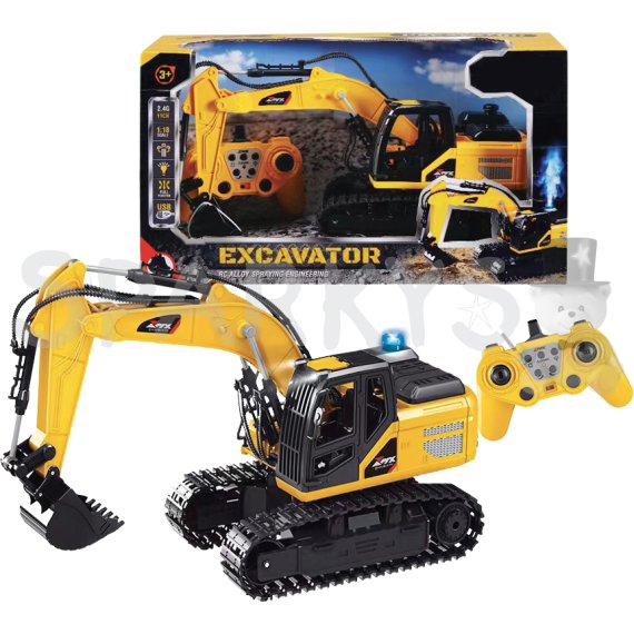 R/C Stavební stroje - Pásový BAGR 40 cm                    